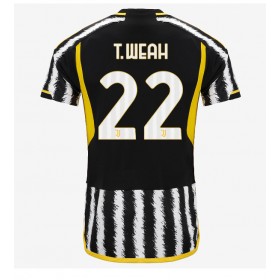 Juventus Timothy Weah #22 Hemmakläder 2023-24 Kortärmad